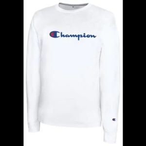 Champion Tops - NWT! Champion Long Sleeve Crew Neck T-Shirt Champion Tops - NWT! Champion Long Sleeve Crew Neck T-Shirt